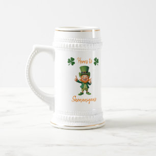 St Patrick's Day-Leprechaun- Beer Stein