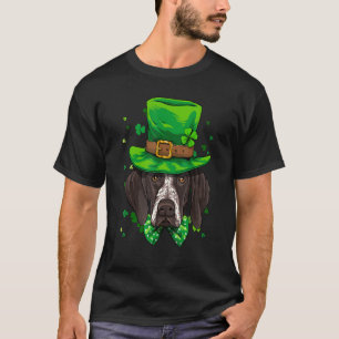 St Patrick's Day Leprechaun German Shorthaired Poi T-Shirt