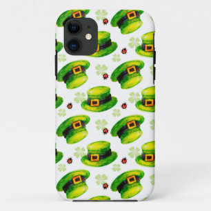 St. Patrick's Day leprechaun hat iPhone 11 Case