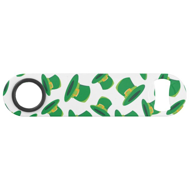 St. Patrick's Day Leprechaun Hats Speed Bottle Opener (Back Horizontal)