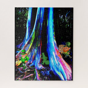 ST. PATRICK'S DAY LEPRECHAUN JIGSAW PUZZLE