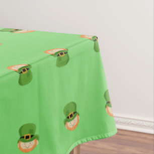 St Patricks Day leprechauns Tablecloth