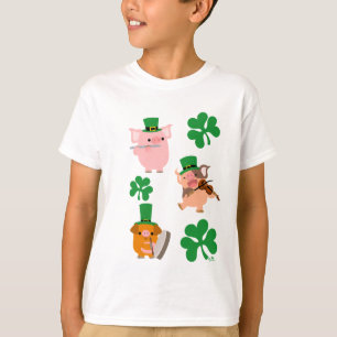St Patrick's Day little musicians Children T-shirt