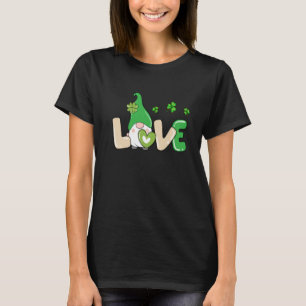 St Patrick's Day Love Gnome T-Shirt