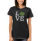 St Patricks Day LOVE with shamrock