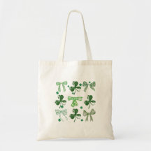 St. Patrick's Day Lucky Clover and Bow
