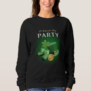 St. Patricks Day Lucky Irish -Funny Lucky Irish   Sweatshirt