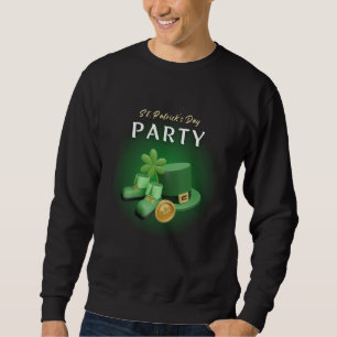 St. Patricks Day Lucky Irish -Funny Lucky Irish Sweatshirt