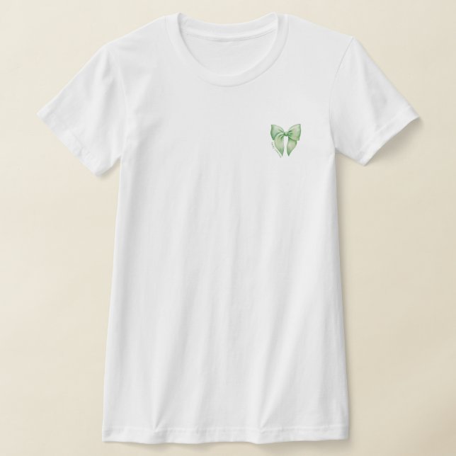 St. Patricks Day Lucky Mama 4 Leaf Clover Shirt (Laydown)