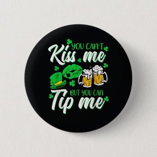 St Patrick's Day Lucky Shamrock 2 Inch Round Button