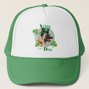 St. Patrick's Day Malinois Trucker Hat