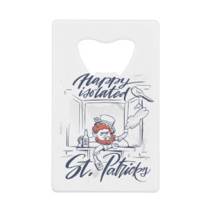 St Patricks Day Meme Credit Card Bottle Opener