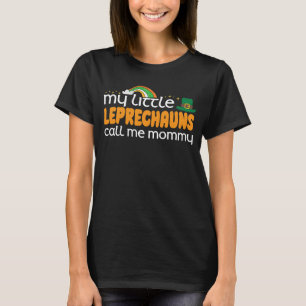 St Patrick's Day Mom Mommy's Lucky Charm Irish Mot T-Shirt