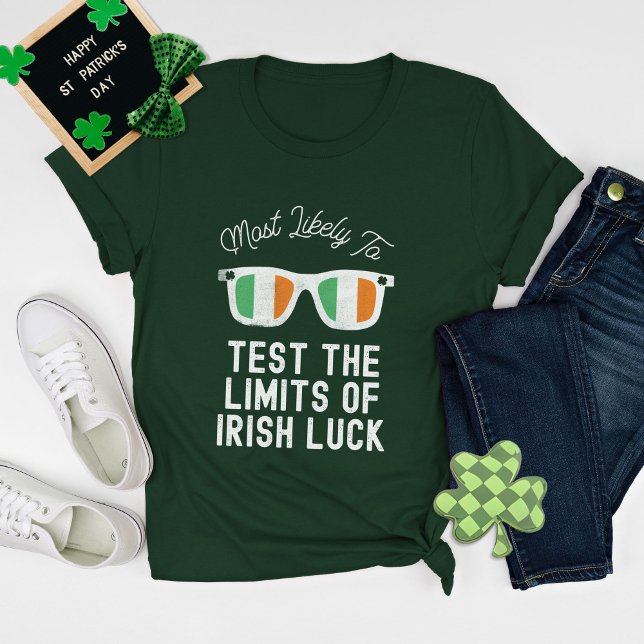 St Patricks Day Most Likely to Group Matching T-Shirt (Creator Uploaded)