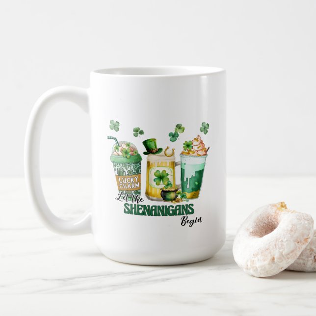 St. Patrick's Day Mug (With Donut)