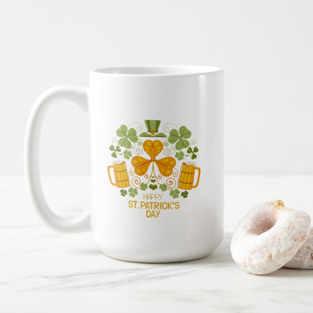 St. Patrick's Day Mug (With Donut)