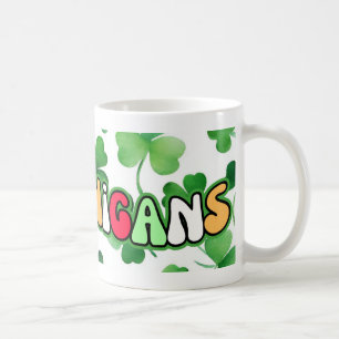 St Patrick's Day Mug  Shamrocks and Shenanigans
