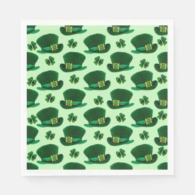 St Patrick's Day Napkins (Front)