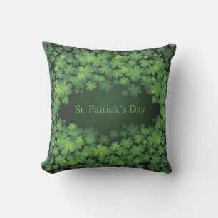 St Patrick's Day Outdoor Pillow