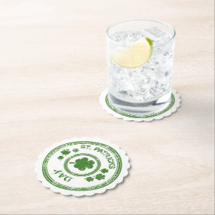 St. Patricks Day Paper Coasters