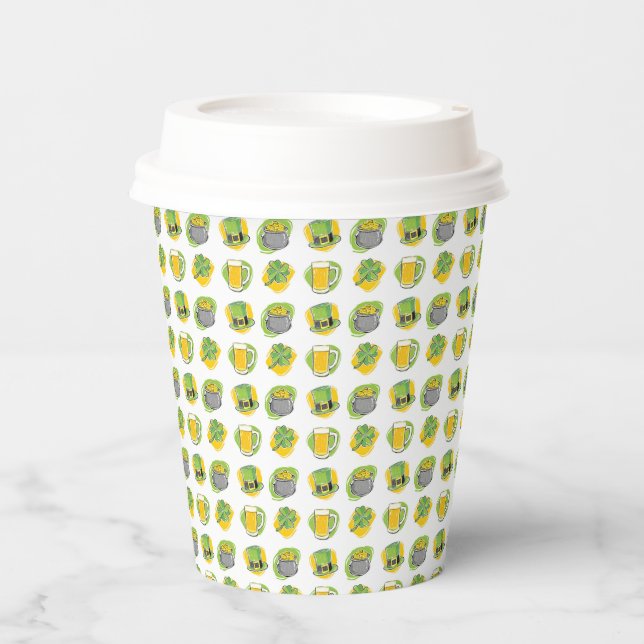 St Patrick's Day  Paper Cups (Front)