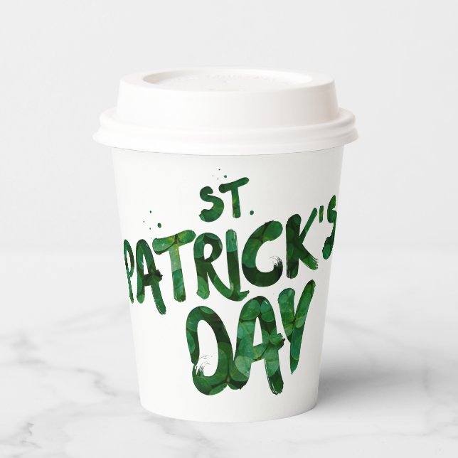 St Patrick's Day  Paper Cups (Left)