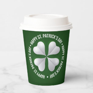 St Patrick's Day Paper Cups