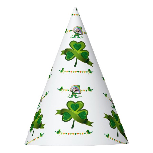 St. Patrick's Day Paper Hat (Front)