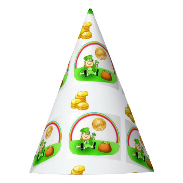 St. Patrick's Day Paper Hat (Front)