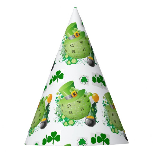 St. Patrick's Day Paper Hat (Front)