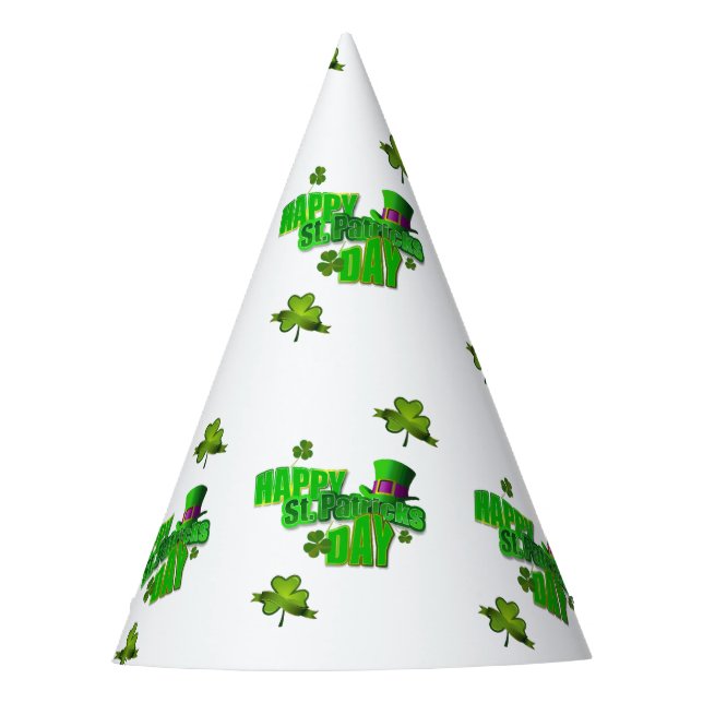 St. Patrick's Day Paper Hat (Front)