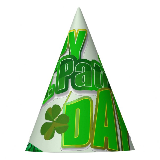 St. Patrick's Day Paper Hat (Front)