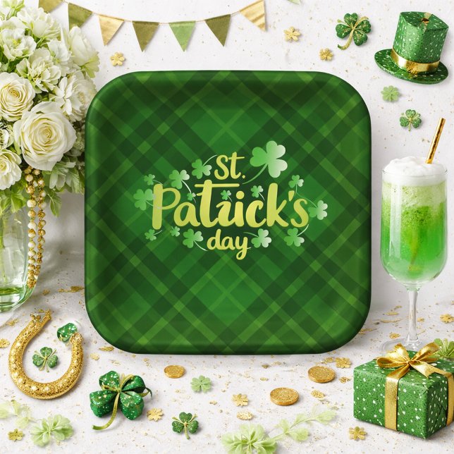 St Patrick's Day Paper Plates (Creator Uploaded)
