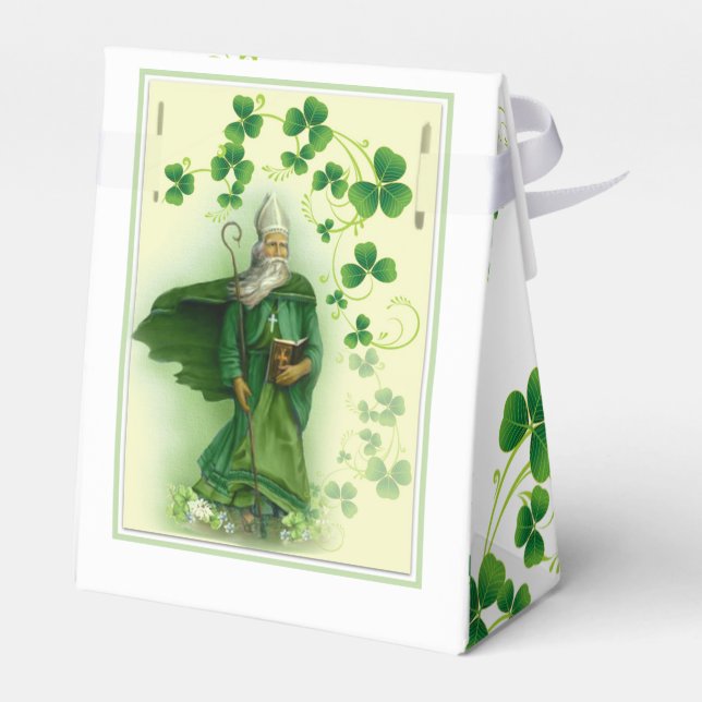 St. Patrick's Day Party Favours Favor Box (Back Side)