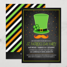 St. Patrick's Day Party Invitations