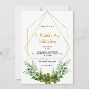 St. Patrick's Day Party Invite - Postcard -