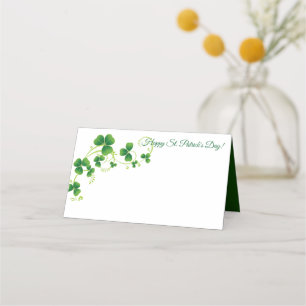 St. Patrick's Day Party Name Place Card
