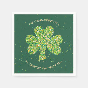 St. Patrick's Day Party Napkins - Customize