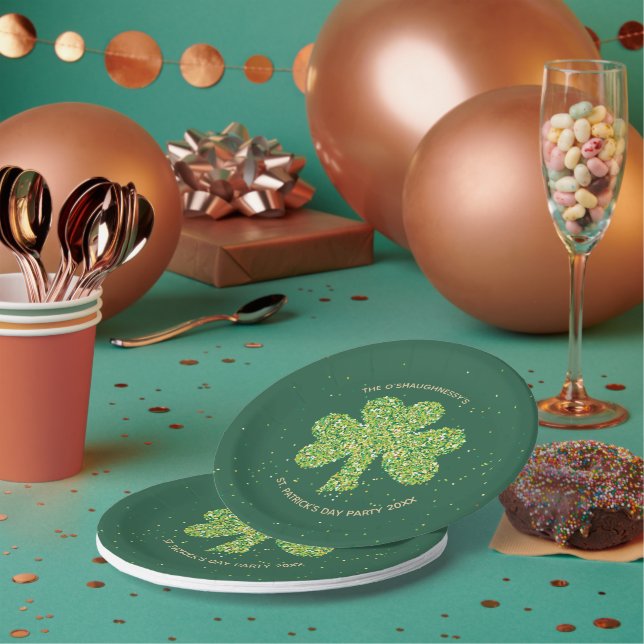 St. Patrick's Day Party Plates - Customize (Multi)