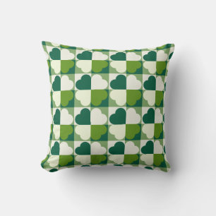 St. Patrick's Day Pattern Throw Pillow