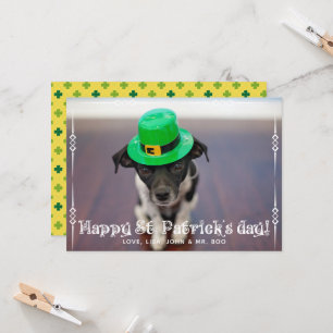 St Patrick's Day Photo Card