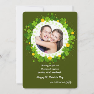 St. Patrick's Day Photo Card