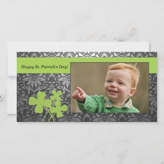 St. Patrick's Day Photo Card (Front)