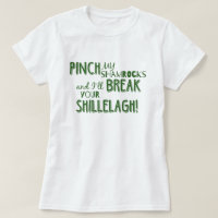 St. Patrick's Day Pinch My Shamrocks T-Shirt