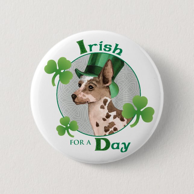 St. Patrick's Day PIO 2 Inch Round Button (Front)