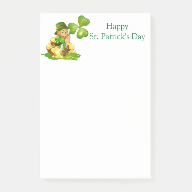 St. Patricks Day Post-it-Notes Post-it Notes (Front)