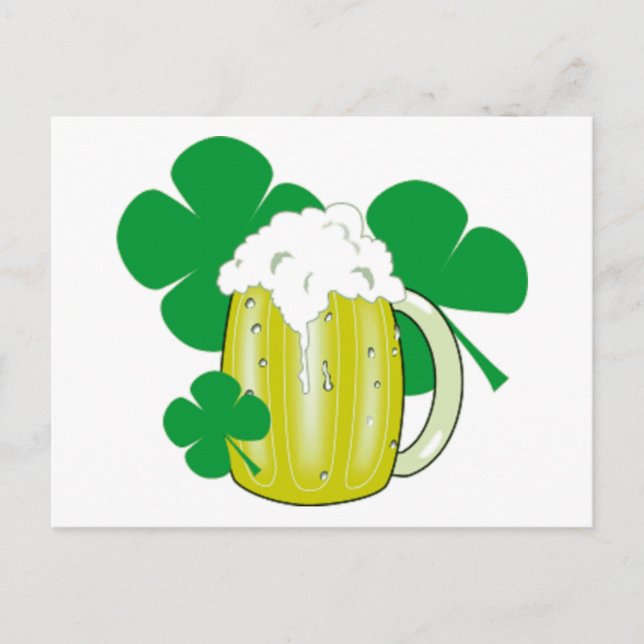 St Patrick's Day Postcard (Front)