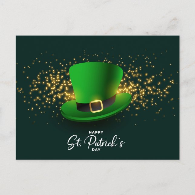 St. Patrick's Day Postcard (Front)