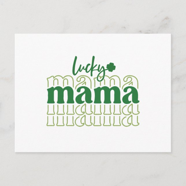 St. Patrick's Day Postcard (Front)