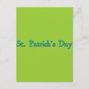 St. Patrick's Day Postcard
